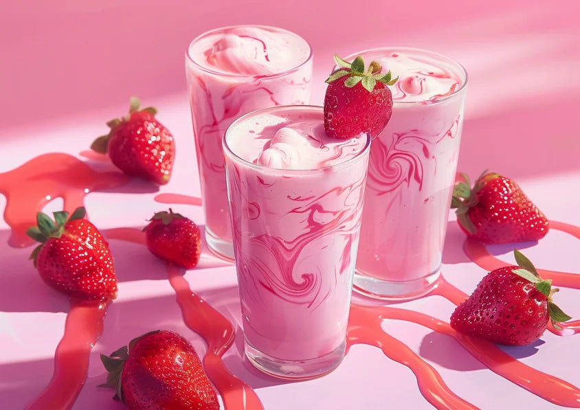 Batido de Proteínas Casero con Fresas: Receta Fácil y Nutritiva 🍓🥛